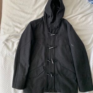 Men’s Express Wool Duffel Coat - Medium